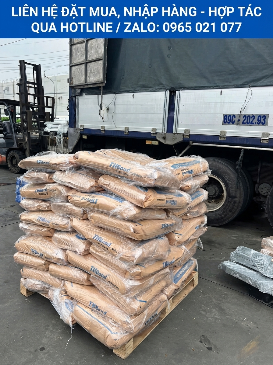 Keo hạt EVA THBond dùng dán cạnh MDF, HDF và MFC
