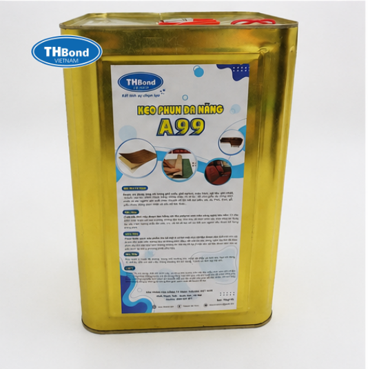 Keo phun đa năng A99 THBond chuyên dùng dán Laminate lên cốt gỗ MDF, HDF - thbond-com
