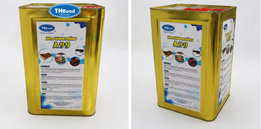 Keo phun đa năng A99 THBond độ bám dính cao cho sản xuất nội thất chuyên nghiệp - thbond-com