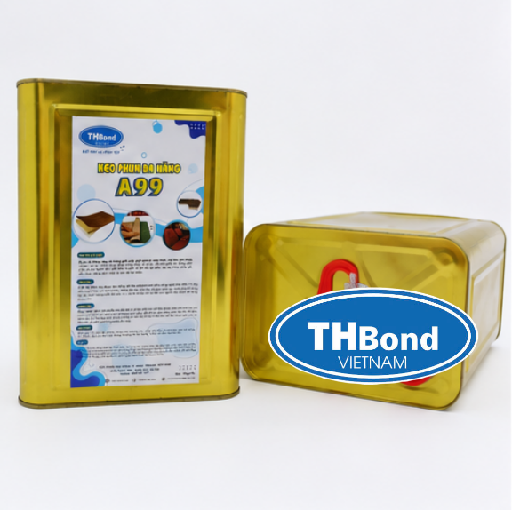 Keo phun đa năng A99 THBond màu trong suốt giúp tăng tính thẩm mỹ cho sản phẩm - thbond-com