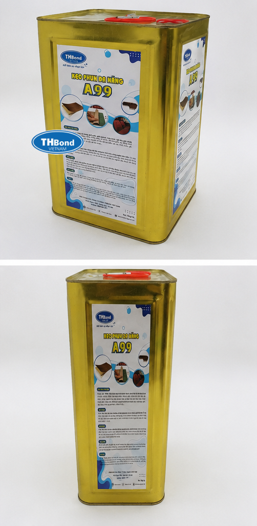 Keo phun đa năng A99 THBond phù hợp dán Mica, Acrylic, Alu và tấm nhựa trang trí - thbond-com