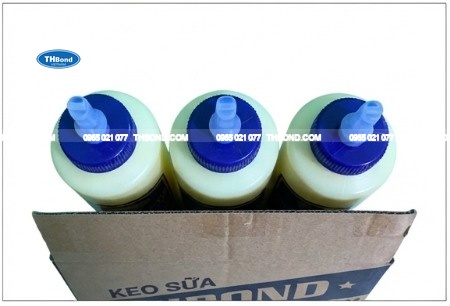 Keo sữa THBond phù hợp cho ghép thanh và gia công gỗ tự nhiên