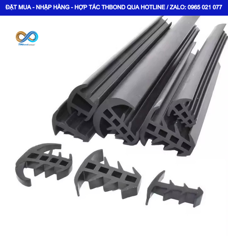 Phớt Cao Su Chữ T THBond Giúp Tăng Độ Hoàn Thiện Cho Hệ Cửa Và Cấu Kiện_wm
