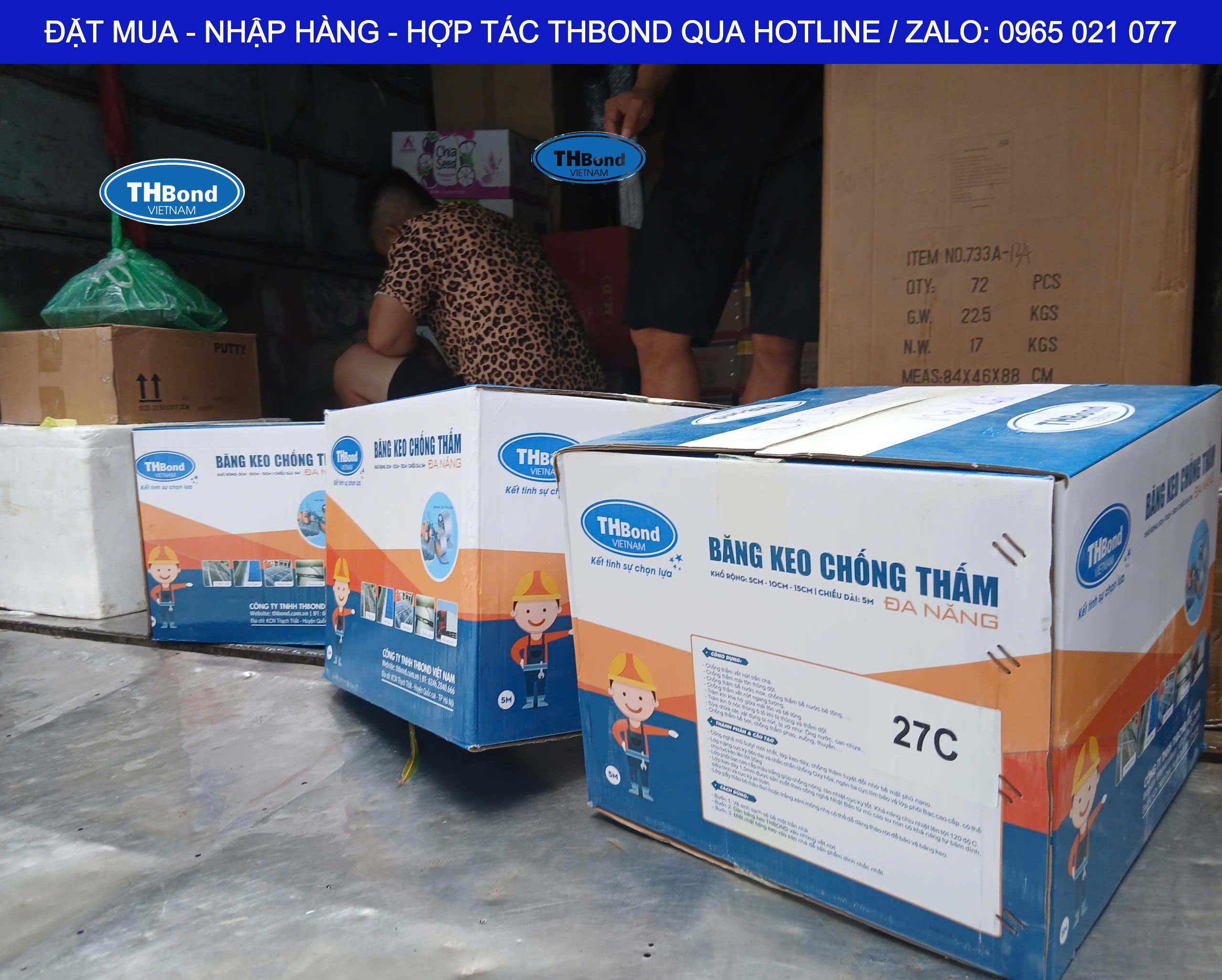 THBond cung cấp nguồn hàng Băng Keo Chống Thấm dành cho đại lý và nhà phân phối trên toàn quốc - thbond-com