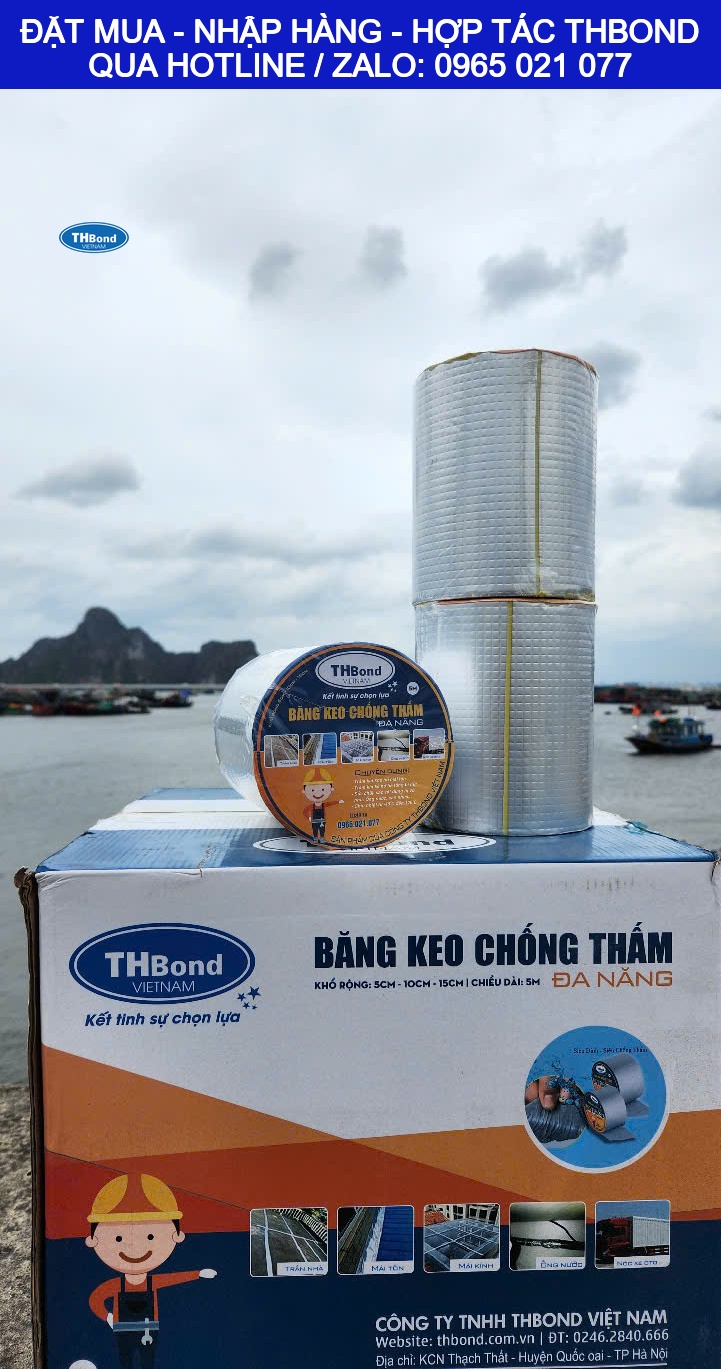 THBond đáp ứng quy mô lớn số lượng lớn băng keo chống thấm cho nhu cầu của Doanh nghiệp, đơn vị thi công, đại lý - thbond-com