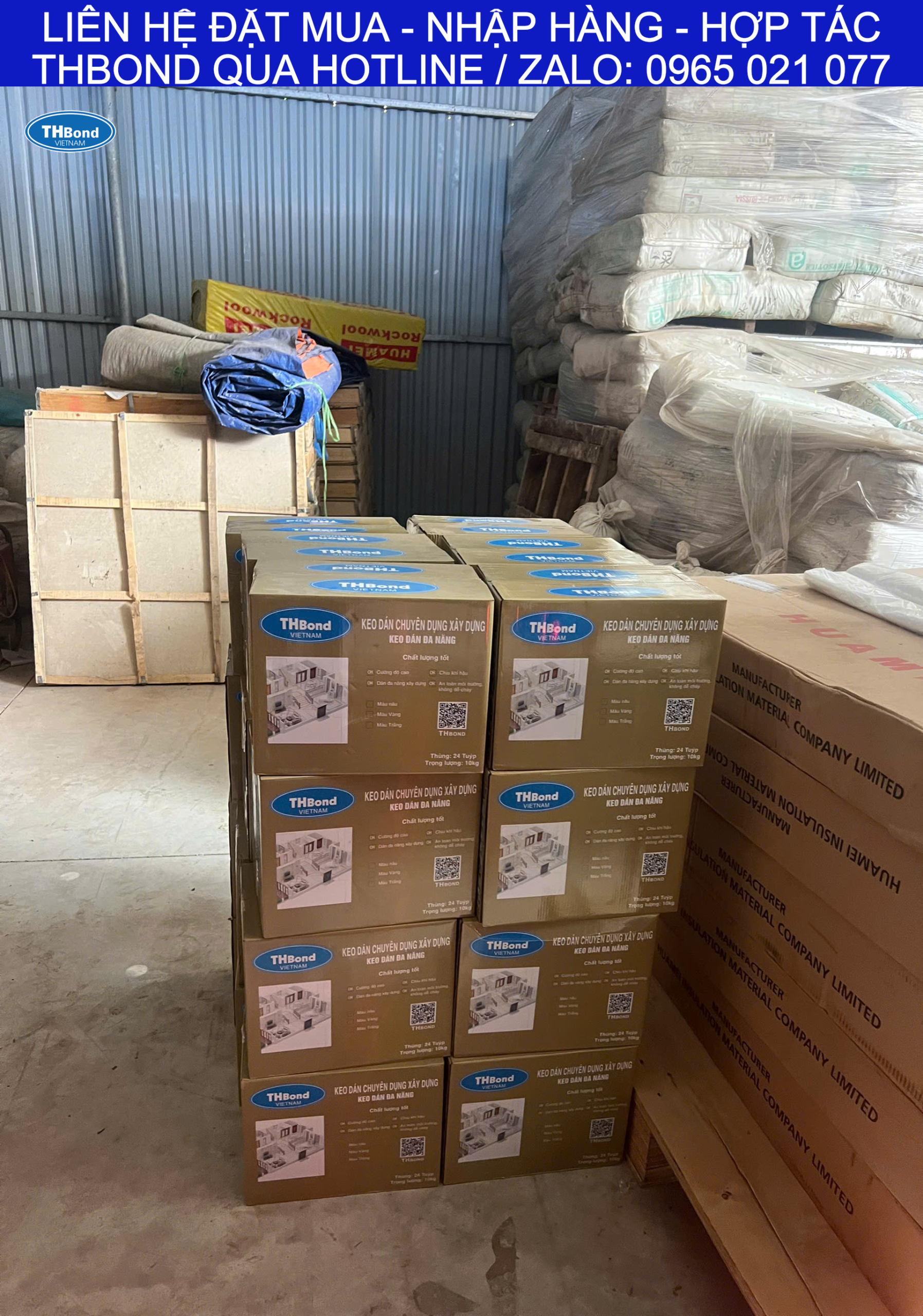 Ứng dụng Keo THBond trong lắp đặt vật liệu trang trí hiện đại