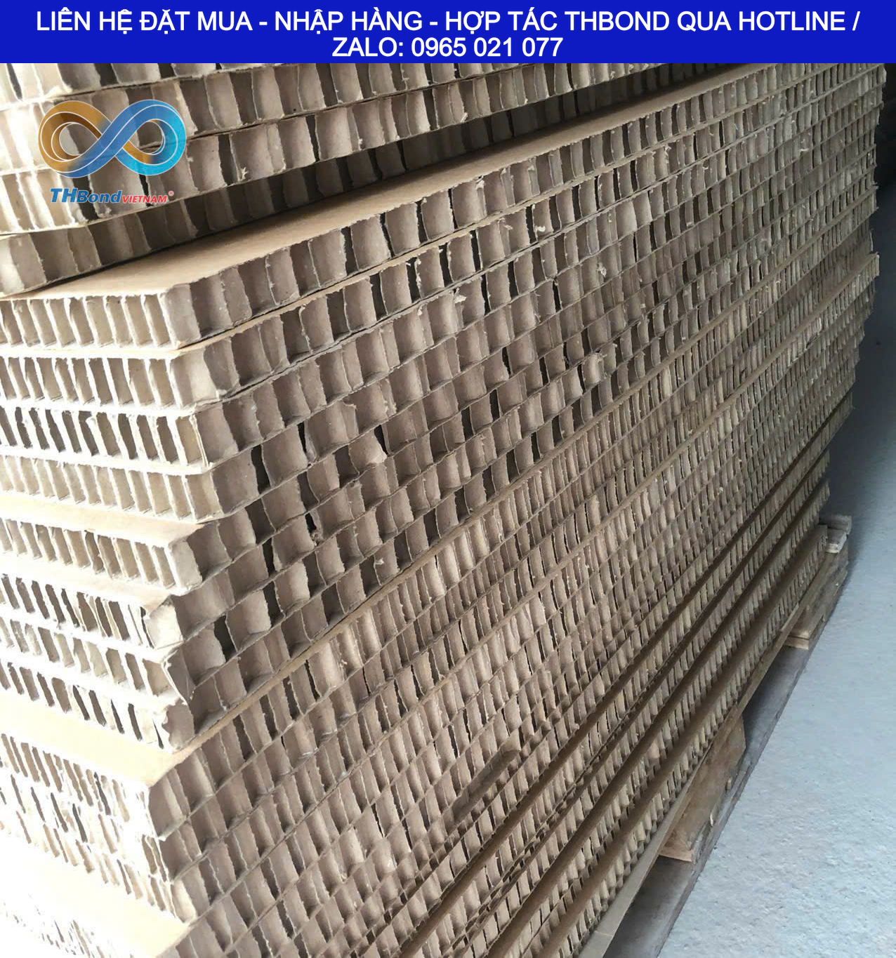 THBond cung ứng GIẤY TỔ ONG TẤM theo nhiều quy cách, kích thước, độ dày phục vụ nhu cầu gia công và thi công