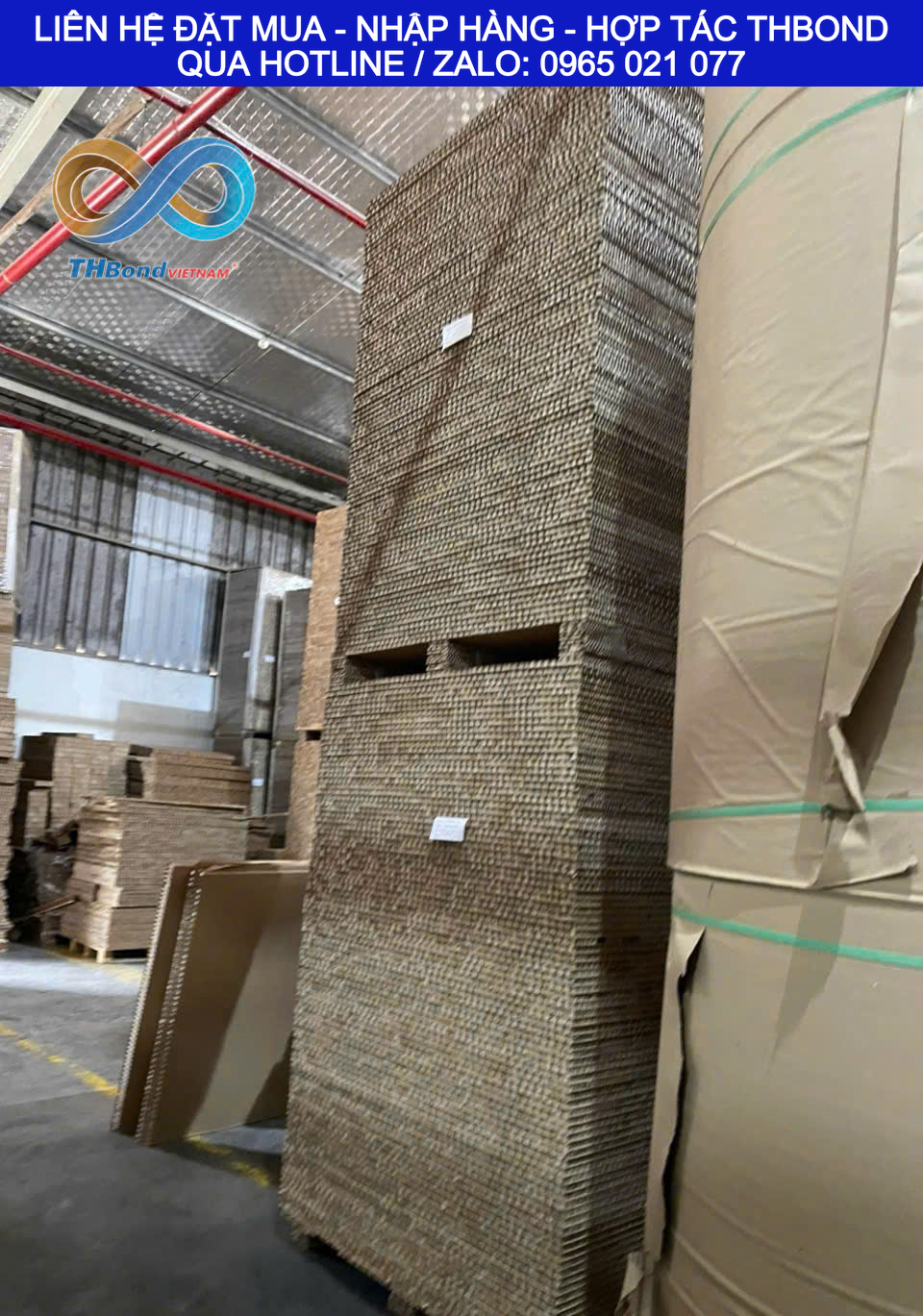 Từ tấm lót đóng gói đến lõi cửa, GIẤY TỔ ONG TẤM THBond được ứng dụng theo từng yêu cầu kết cấu