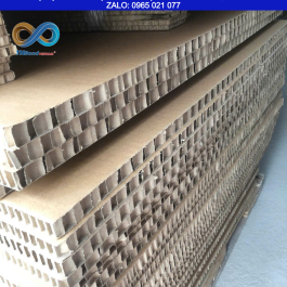 GIẤY TỔ ONG TẤM THBond dùng làm lớp bảo vệ cho kính, gốm sứ và các sản phẩm dễ va đập trong vận chuyển hàng hóa