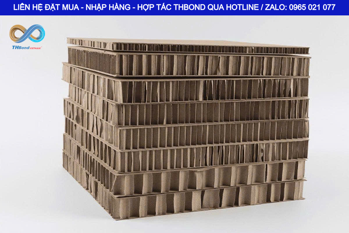GIẤY TỔ ONG TẤM – giải pháp lõi nhẹ cho các sản phẩm dạng tấm từ THBond