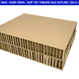 THBond sản xuất và cung ứng GIẤY TỔ ONG TẤM với kích thước có thể tùy chỉnh theo yêu cầu