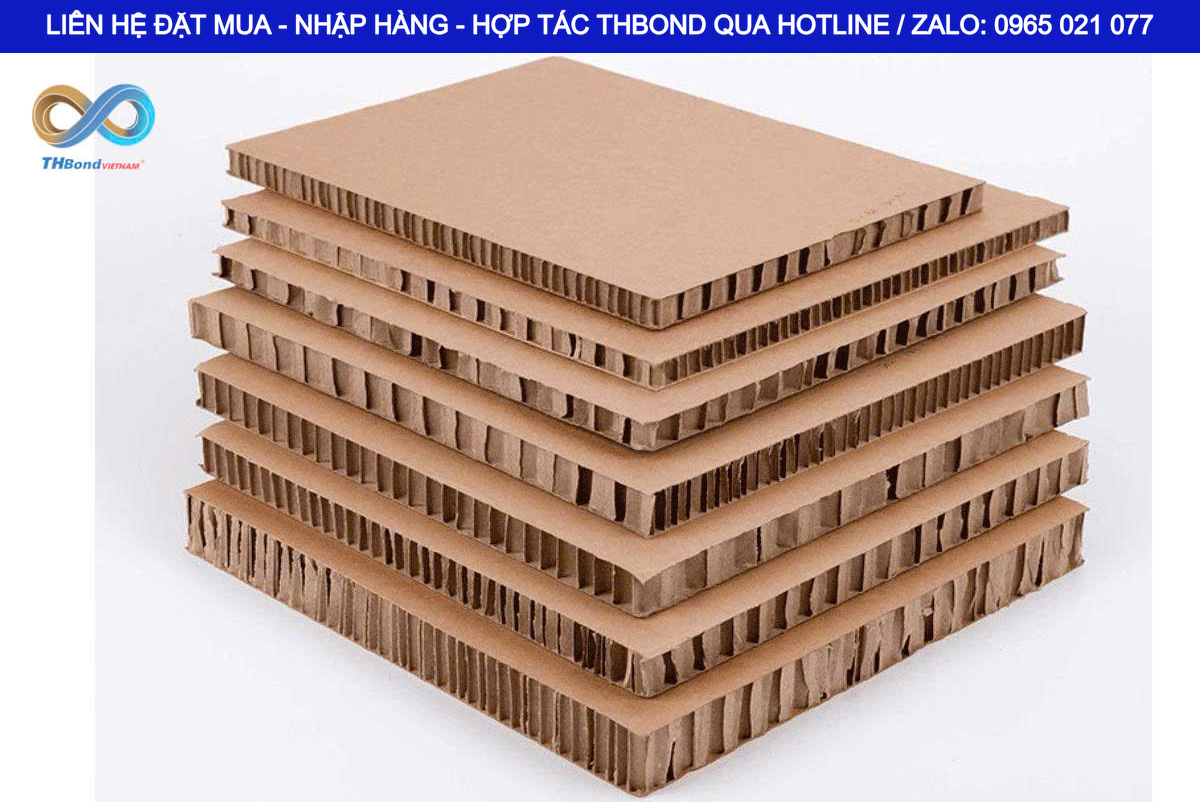 THBond cung ứng lõi GIẤY TỔ ONG TẤM cho sản xuất cửa thép vân gỗ theo các kích thước đa dạng. Liên hệ Hotline hoặc Zalo 0965 021 077 để nhận tư vấn, báo giá
