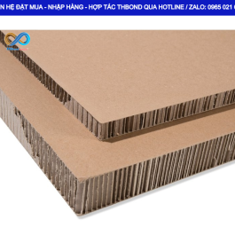 Khổ giấy tổ ong dạng tấm lớn và có thể custom tùy chỉnh theo yêu cầu của THBond mang lại lợi ích giúp doanh nghiệp chủ động cắt phôi theo kích thước thành phẩm