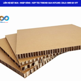 Kích thước ô 14 × 14 mm – một trong những quy cách phổ thông của giấy tổ ong tấm