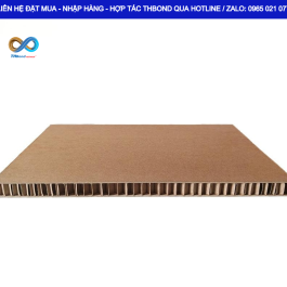 Giấy tổ ong tấm được thiết kế để kết hợp cùng nhiều vật liệu: Kim loại, gỗ, nhựa, MDF, HDF, plywood, HPL hoặc Veneer….