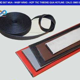 THBond GTH228 – Lớp keo tự dính giúp gioăng chống cháy trương nở dễ dàng thao tác lắp đặt trên cửa và thi công công trình