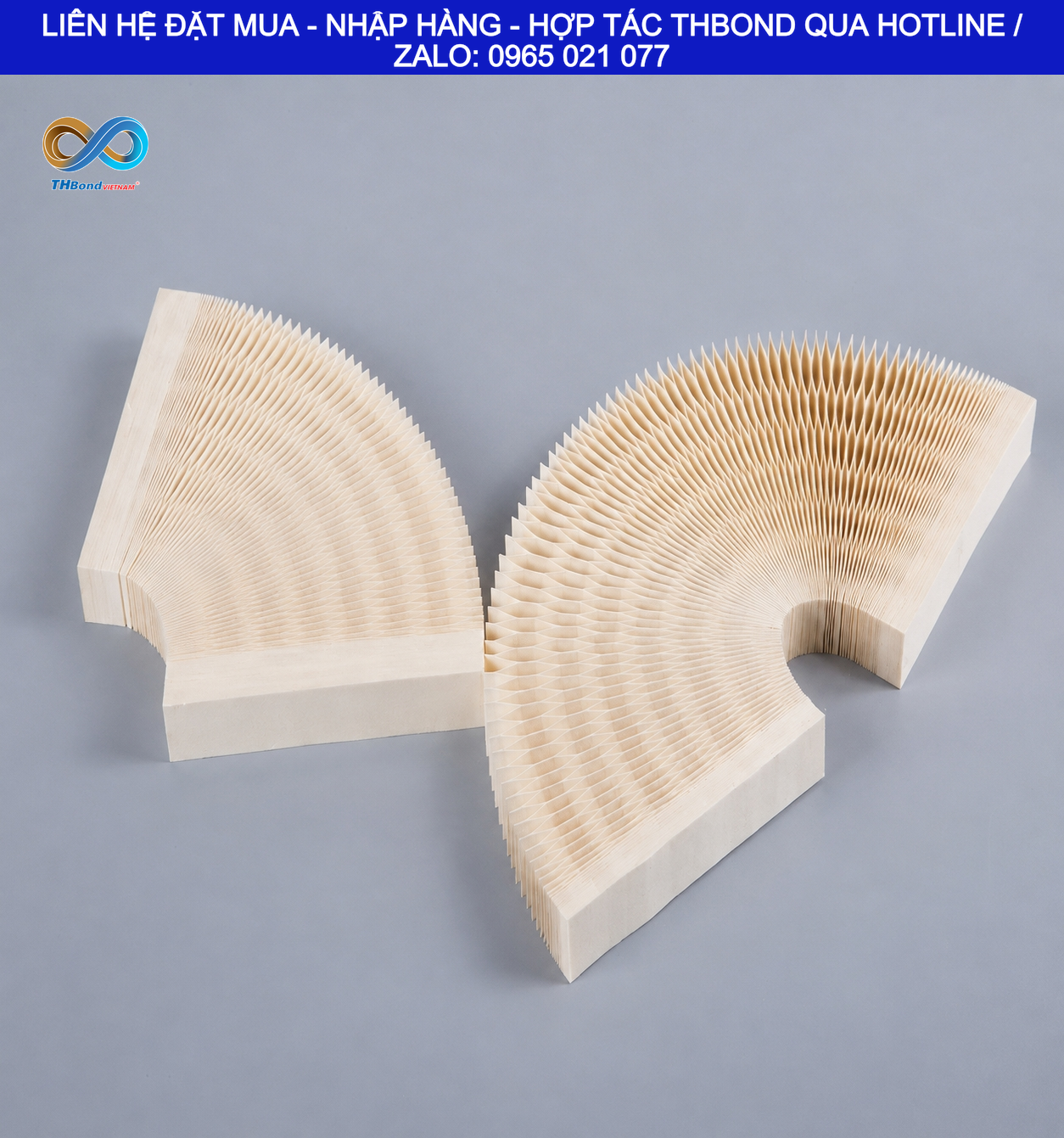 Sản phẩm GIẤY TỔ ONG TRẮNG THBond
