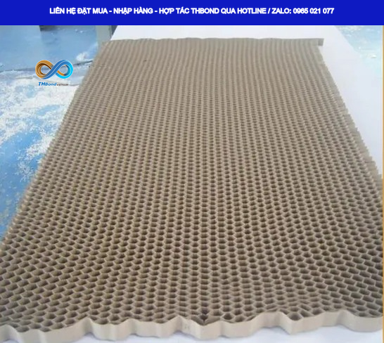 Giấy tổ ong làm vách panel cách âm, cách nhiệt – THBond_wm