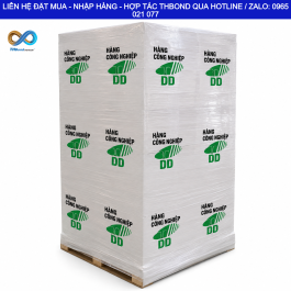 Màng Co PE cố định pallet chắc chắn, bảo vệ hàng hóa, thiết bị, cửa, máy móc, thùng hàng,...
