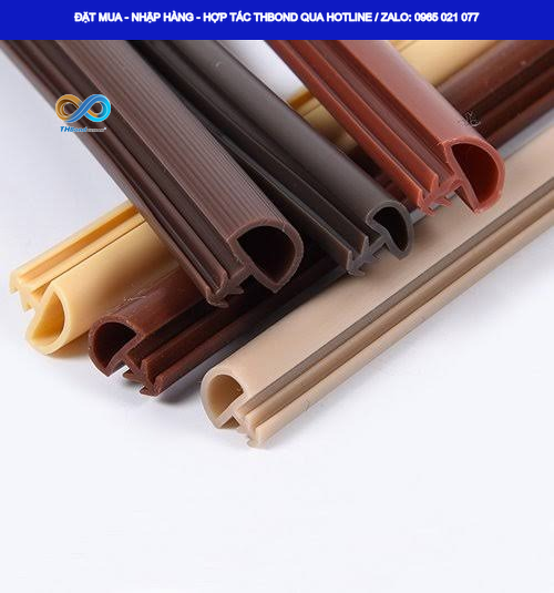 gioăng cao su cửa gỗ chữ T, chữ D - thbond-com