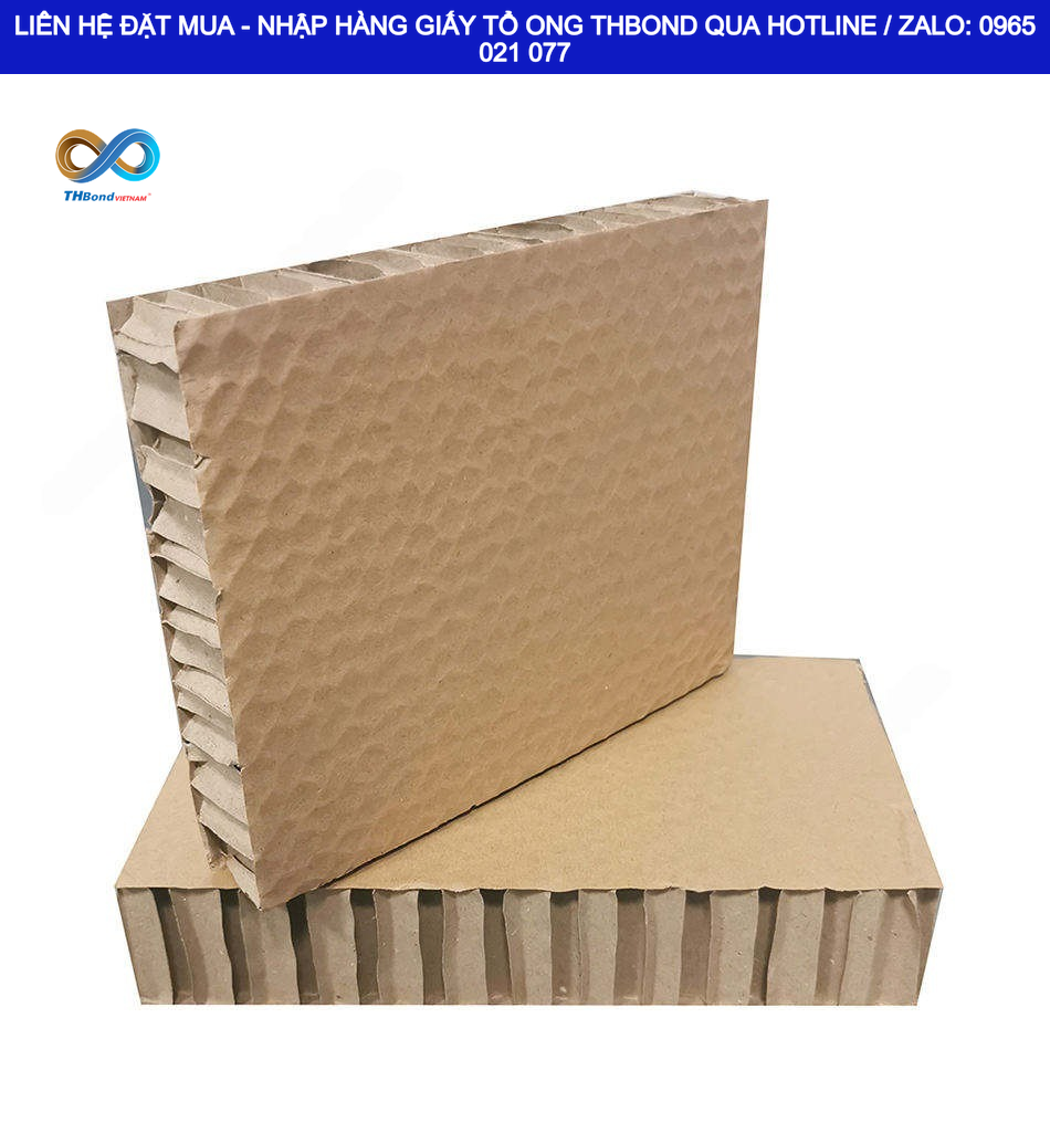 Lõi tổ ong THBond giúp tạo chiều dày kết cấu mà không phải sử dụng vật liệu đặc cho toàn bộ phần lõi.