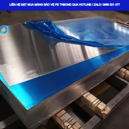 Màng bảo vệ inox phổ biến với màu đen trắng xám, xanh nước biển, trong, trắng sữa tùy theo công đoạn và trường hợp sử dụng