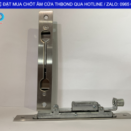 THBond cung ứng Chốt Âm Inox 304 CTH339 kích thước 170 x 25 x 2 mm, phù hợp cho nhiều nhu cầu sản xuất và lắp đặt cửa.