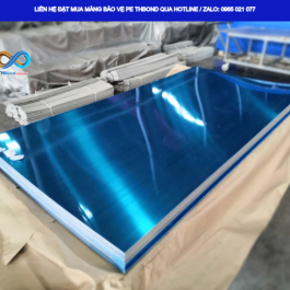 Màng PE chống trầy xước THBond có thể đặt theo quy cách phù hợp với từng dòng sản phẩm inox.