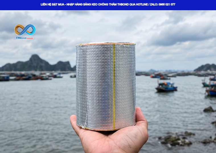 Keo dán ngói chống thấm THBond hỗ trợ xử lý kín các vị trí tiếp giáp và khe hở trên mái ngói, tránh nguy cơ nước mưa thấm vào bên trong nhà, tường.