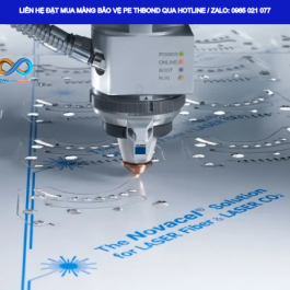 Màng PE dán bảo vệ hỗ trợ bảo vệ các bề mặt inox nhạy cảm với trầy xước trong quá trình gia công.