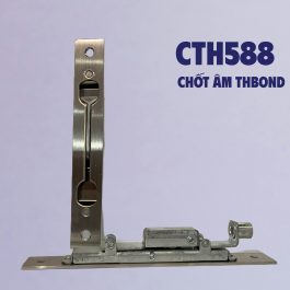Chốt Âm Cửa Inox CTH588 THBond – Kích thước 170 x 25 x 1,5 mm đáp ứng đa dạng nhu cầu sản xuất và lắp đặt cửa