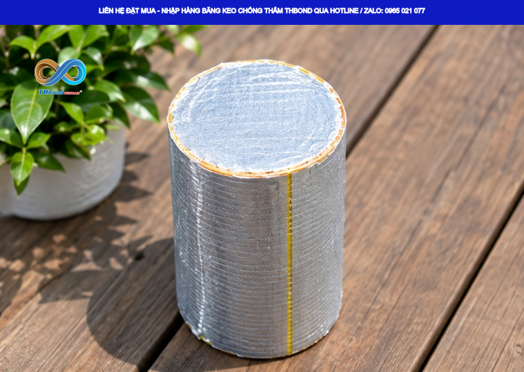 Keo chống thấm dán ngói THBond phù hợp xử lý các vị trí mái có dấu hiệu rò nước, khe nứt hoặc mối nối cần được che phủ và bịt kín nhanh chóng.