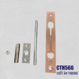 Chốt âm THBond chất lượng, có tính thẩm mỹ cao, ứng dụng trên nhiều dòng cửa: Cửa thép, cửa gỗ, cửa kim loại, cửa nhựa…