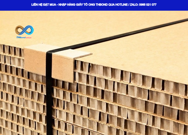 THBond – Giấy tổ ong tấm dùng làm lõi cho cửa thép, cửa chống cháy và cửa gỗ công nghiệp.