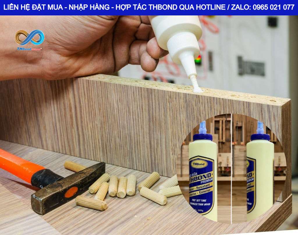 THBond mang đến nguồn keo dán gỗ phục vụ sản xuất nội thất, đồ gỗ và nhiều hạng mục thi công.