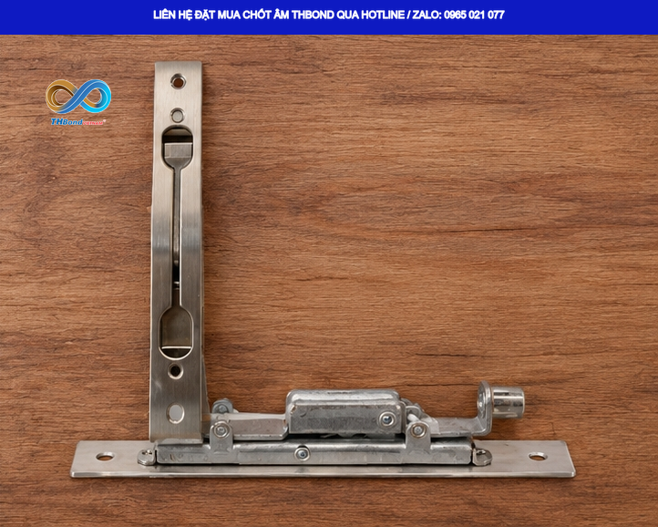 THBond cung ứng Chốt Âm CTH588 – Giải pháp cố định cánh cửa chắc chắn cho hệ cửa nhiều cánh