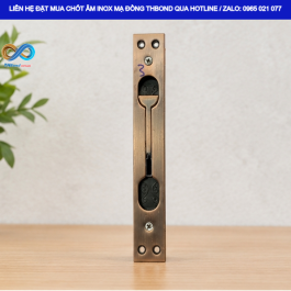 Chốt Âm Cửa CTH663 mạ đồng – lựa chọn màu sắc nổi bật cho những bộ cửa cần đồng bộ phụ kiện theo phong cách riêng.