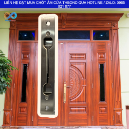 Chốt Âm cửa CTH339 THBond phù hợp cho cửa chung cư, cửa căn hộ đáp ứng nhu cầu hoàn thiện phụ kiện theo hướng gọn gàng và đồng bộ.