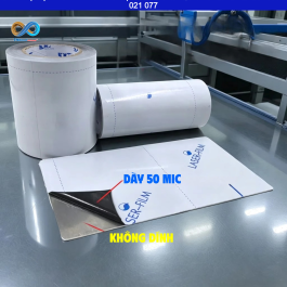 Màng dán bảo vệ inox giúp giảm tác động của ma sát khi xếp chồng, đóng gói và vận chuyển sản phẩm.