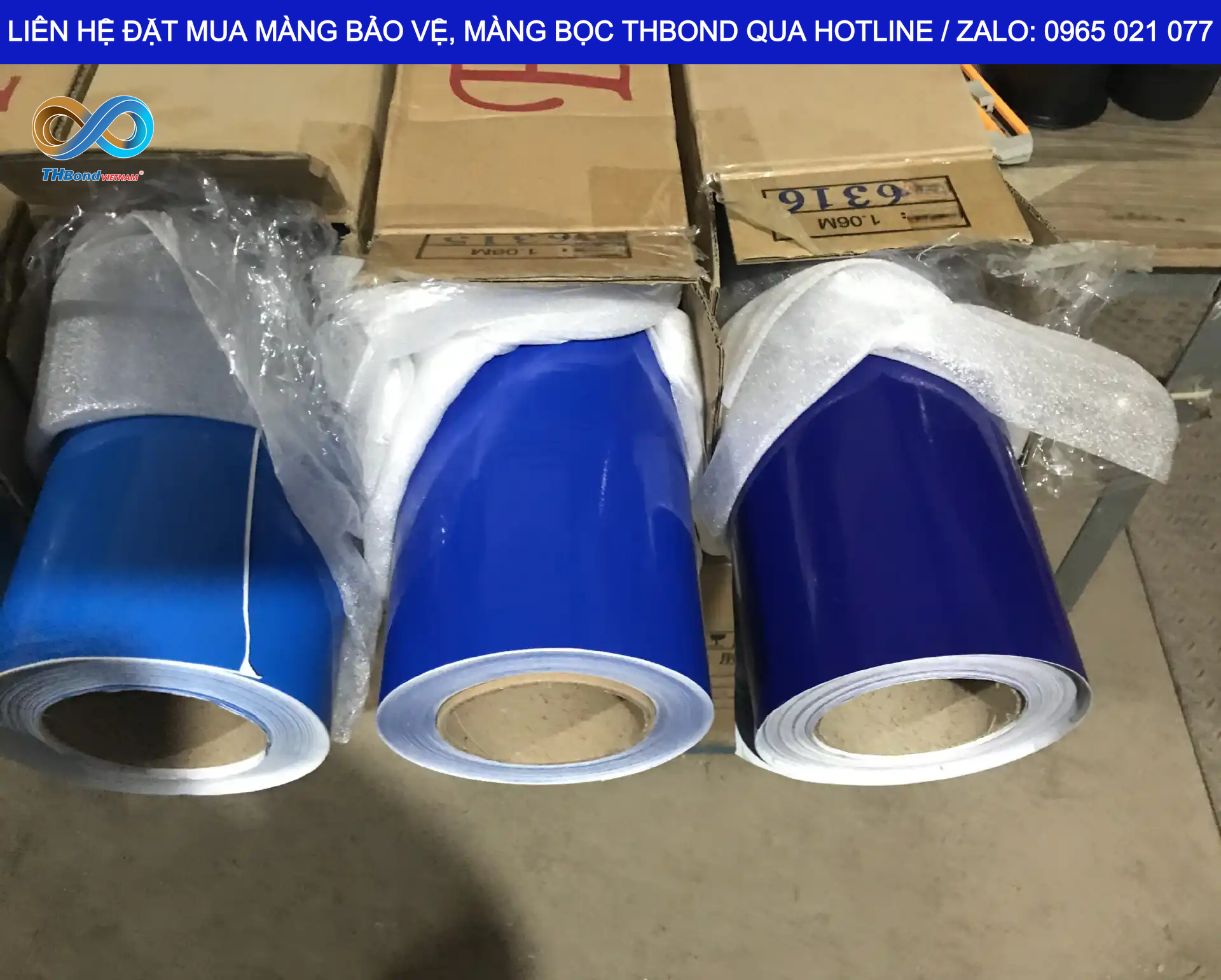 THBond sẵn sàng tư vấn chu đáo quy cách màng theo khổ rộng, chiều dài cuộn, độ dày, màu sắc và nhu cầu sử dụng.