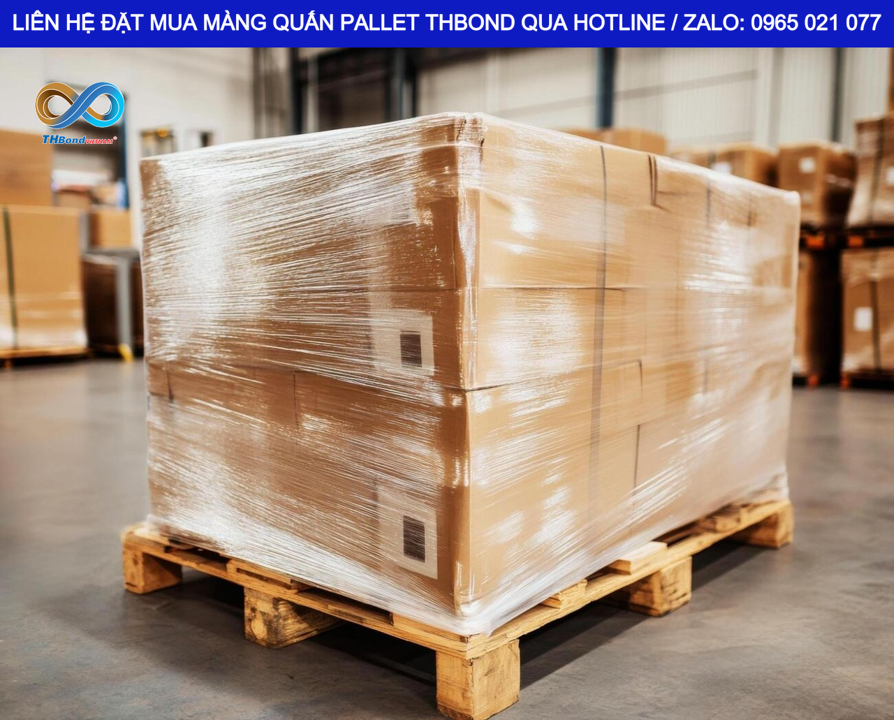 THBond MTH899 phù hợp với cả nhu cầu đóng gói thủ công và hệ thống quấn màng bằng máy tại các cơ sở sản xuất.