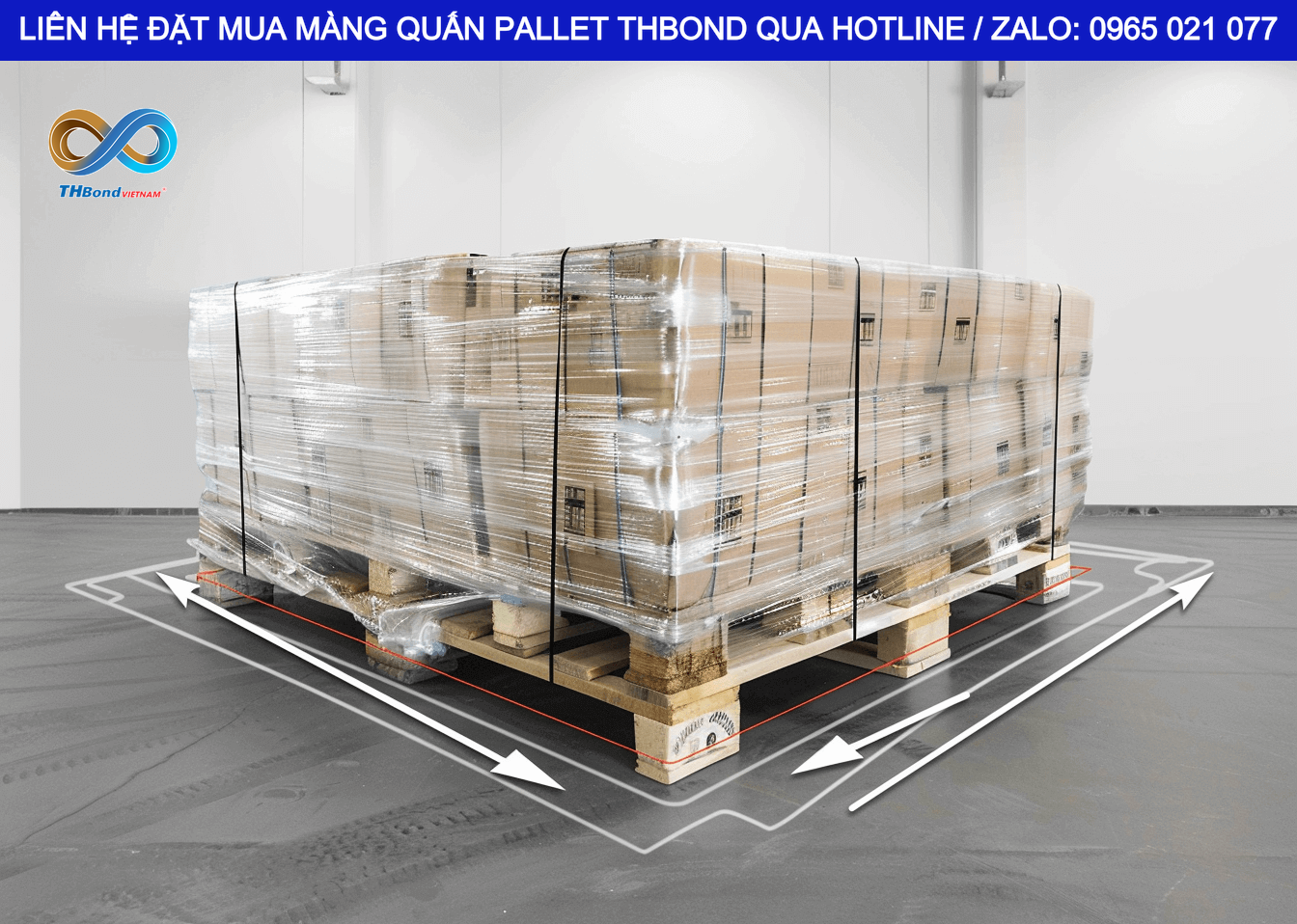 Với hàng hóa có trọng lượng và kích thước khác nhau, THBond tư vấn quy cách MTH899 dựa trên tải hàng thay vì sử dụng một loại màng cho mọi nhu cầu.