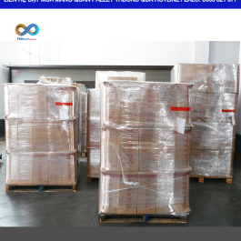 Màng PE MTH899 có thể lựa chọn khổ rộng theo quy cách cung ứng, giúp doanh nghiệp chủ động hơn khi xử lý pallet lớn, nhỏ hoặc nhiều kích thước kiện hàng.