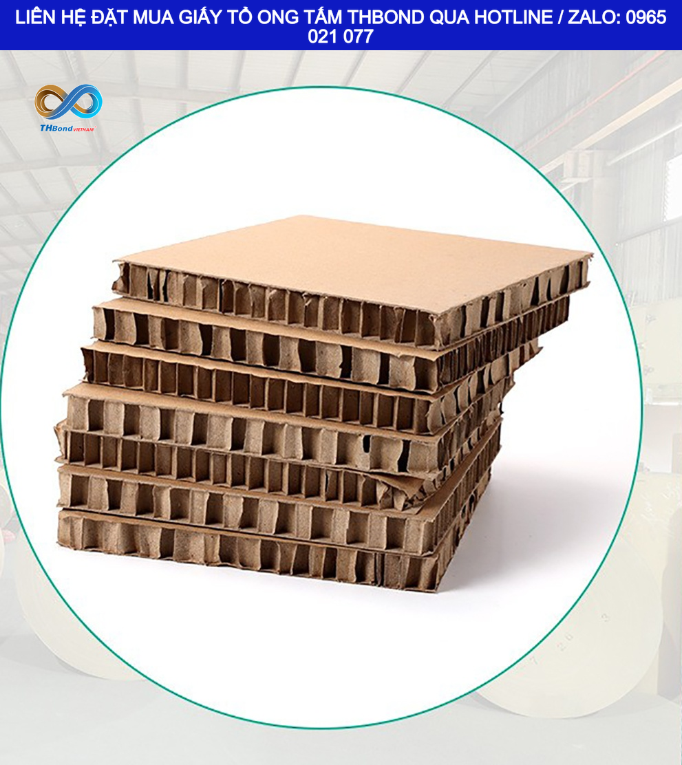 Nguồn tấm giấy tổ ong THBond giá tốt giúp phát triển các sản phẩm handmade và mô hình trang trí sáng tạo