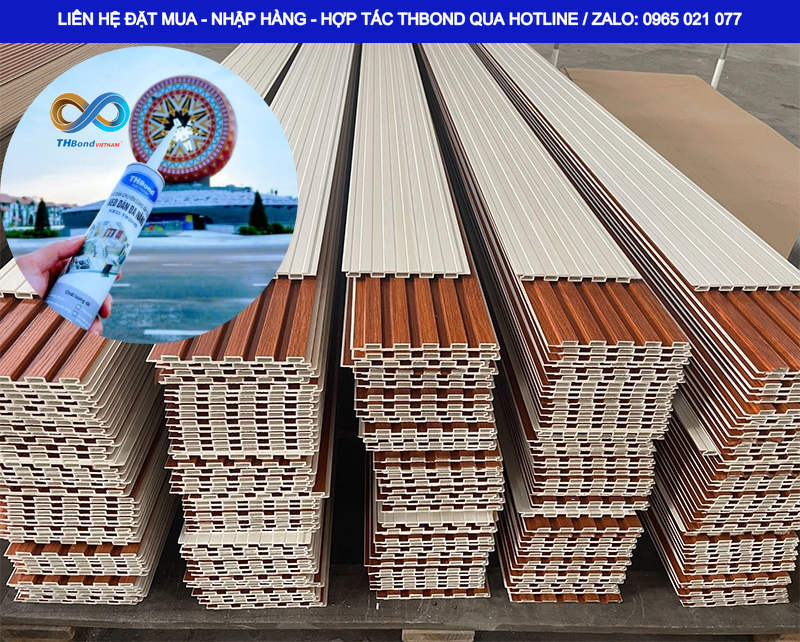 THBond cung cấp keo dán cho tấm lam sóng và thanh lam, đáp ứng nhu cầu từ sản xuất nội thất đến thi công các vách trang trí tại công trình.