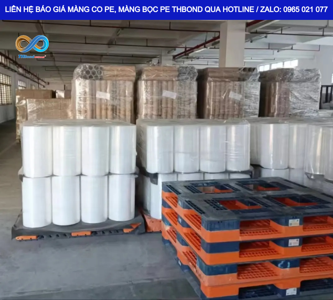 Quý khách hàng có thể dễ dàng lựa chọn khổ rộng và độ dày màng bọc PE theo nhu cầu đóng gói thực tế