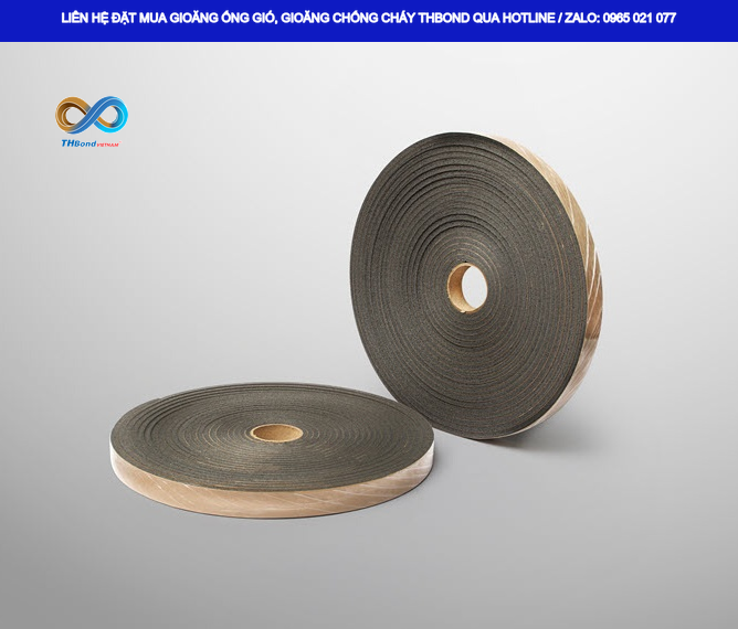 THBond chuyên sản xuất ron ống gió GTH611 phục vụ các hạng mục lắp ghép đường ống thông gió trên tất cả tỉnh thành cả nước