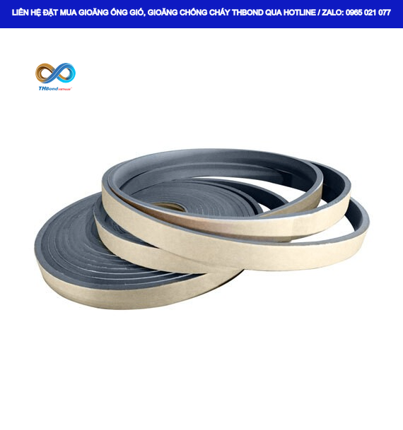 Gioăng ống gió GTH611 THBond giảm nguy cơ rò khí, hoặc chống lan khói độc tại những vị trí nối mặt bích sau lắp đặt