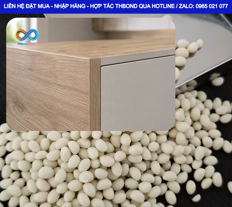 Đầu tư đúng loại keo dán cạnh  (keo hạt EVA, keo PUR) giúp doanh nghiệp cân đối yêu cầu kỹ thuật, năng suất và chi phí vận hành
