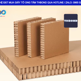 THBond GTO558 – giấy tổ ong tấm cho nhu cầu sản xuất đồ thủ công theo thiết kế, khay đựng đồ, sản xuất bàn , ghế, tủ,…